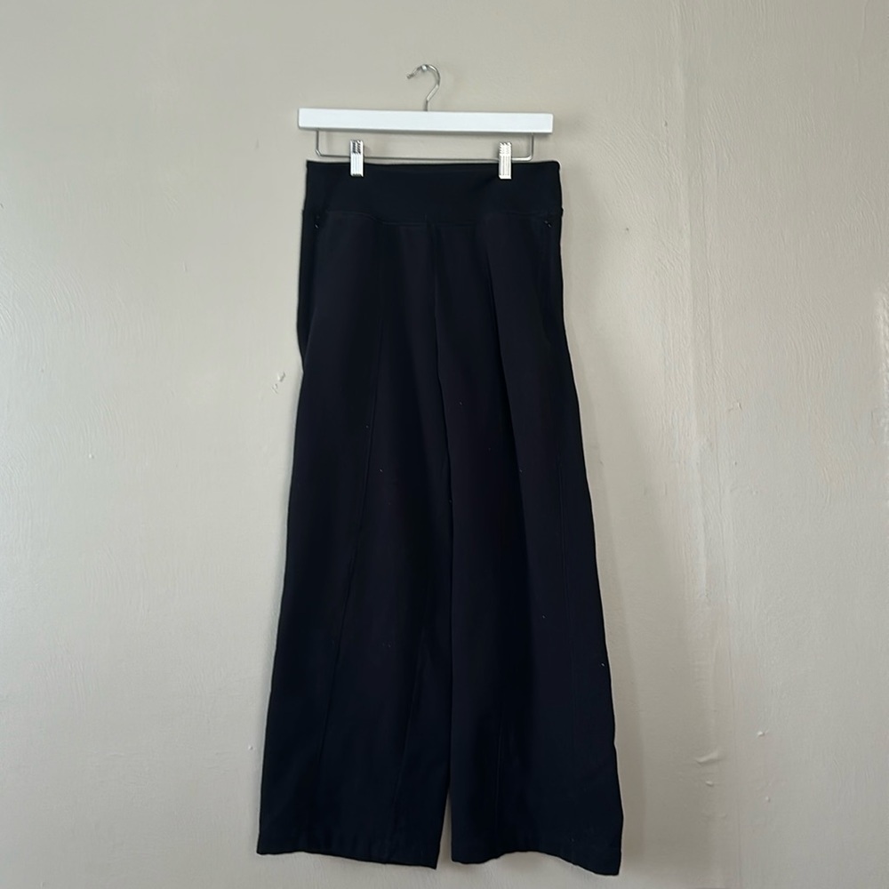 Athleta retro plush straight leg black sweatpants small - Picture 3 of 14